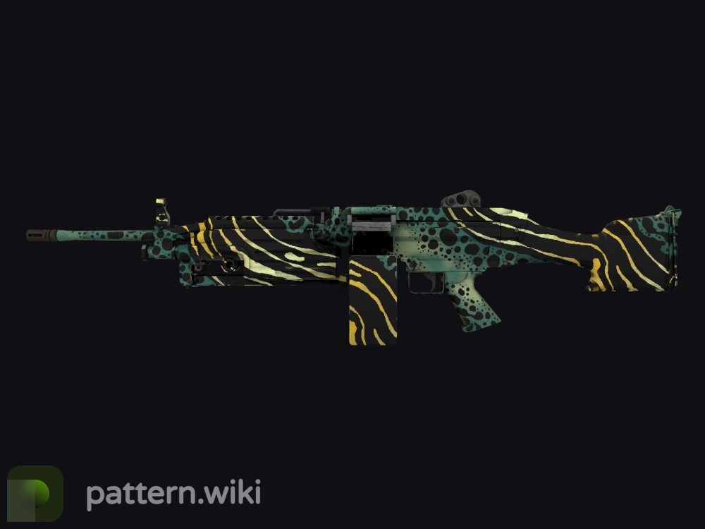 M249 Emerald Poison Dart seed 698