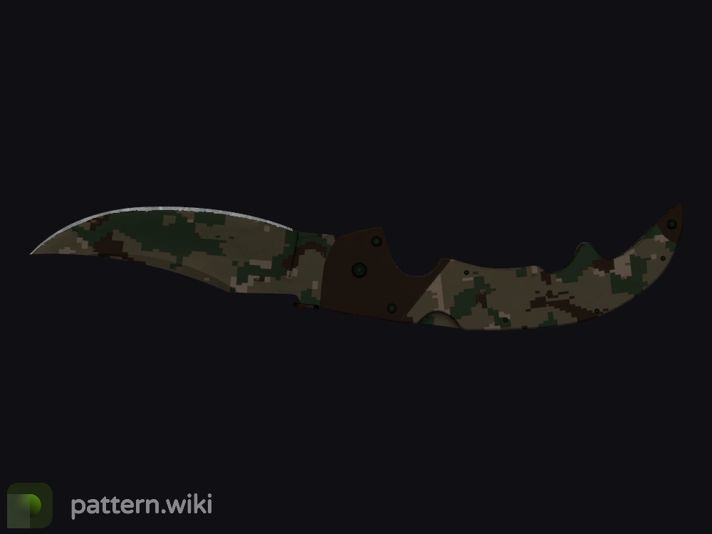 Falchion Knife Forest DDPAT seed 427