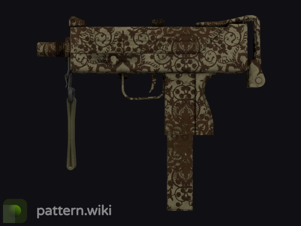 MAC-10 Sienna Damask seed 412