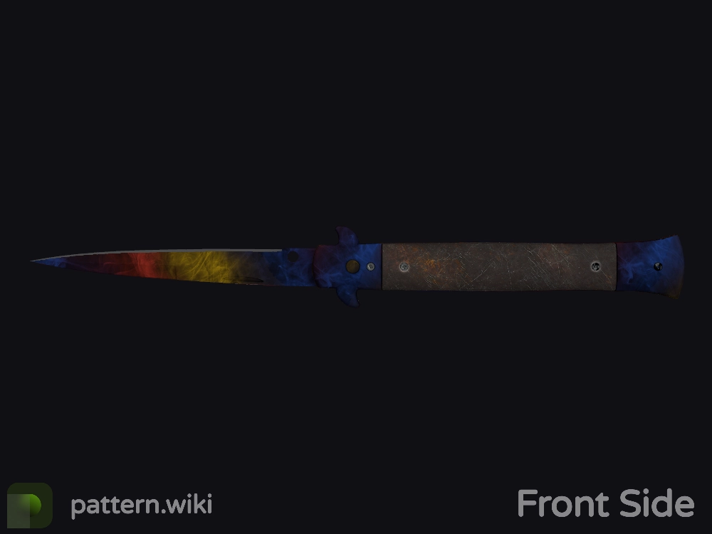 Stiletto Knife Marble Fade seed 275