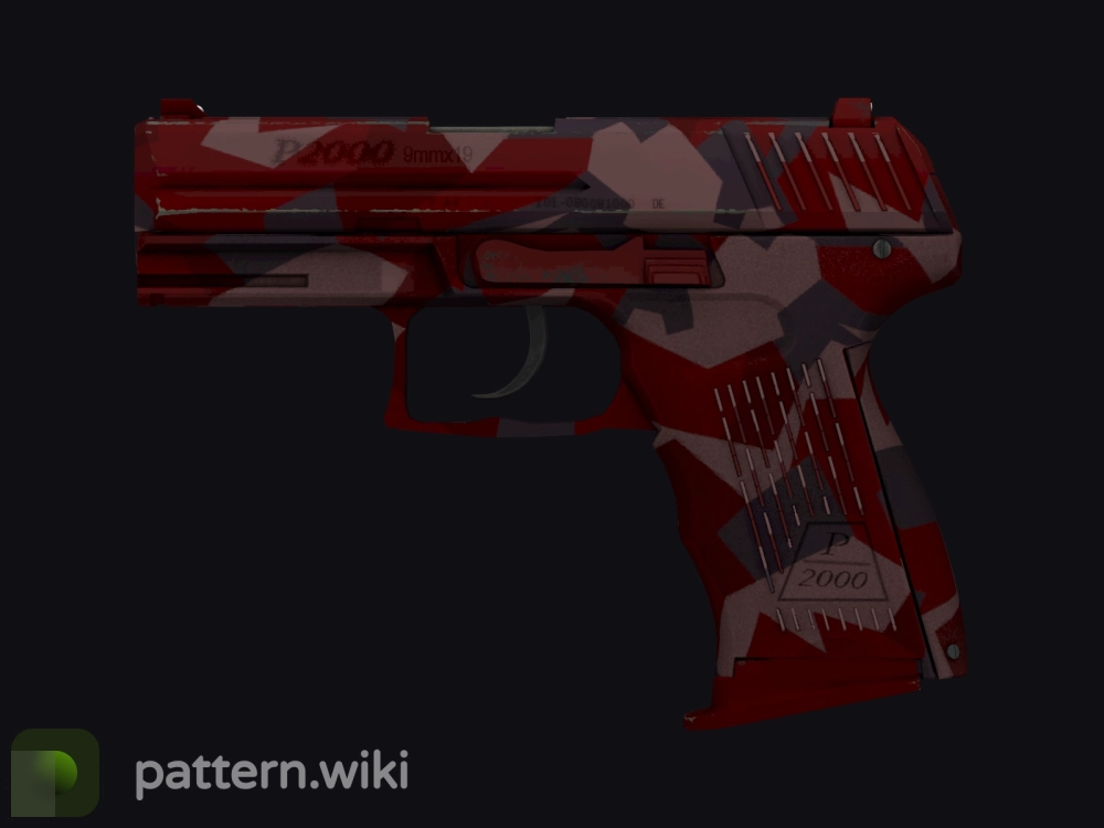 P2000 Red FragCam seed 971