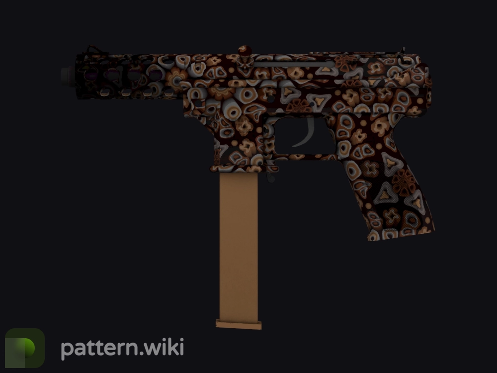 Tec-9 Orange Murano seed 244