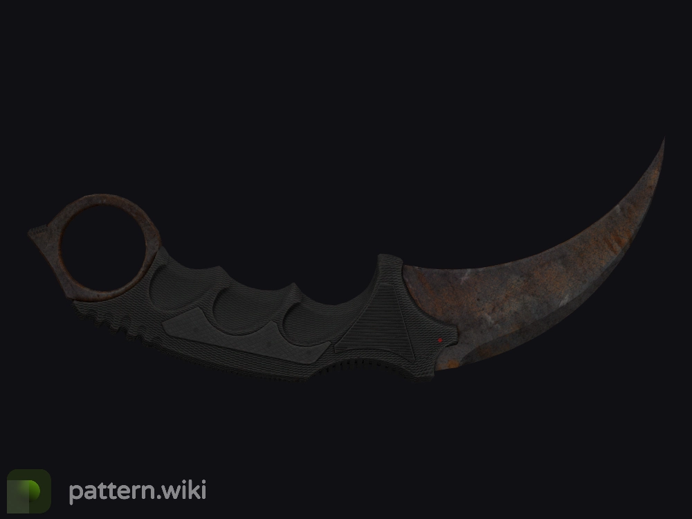 Karambit Rust Coat seed 671