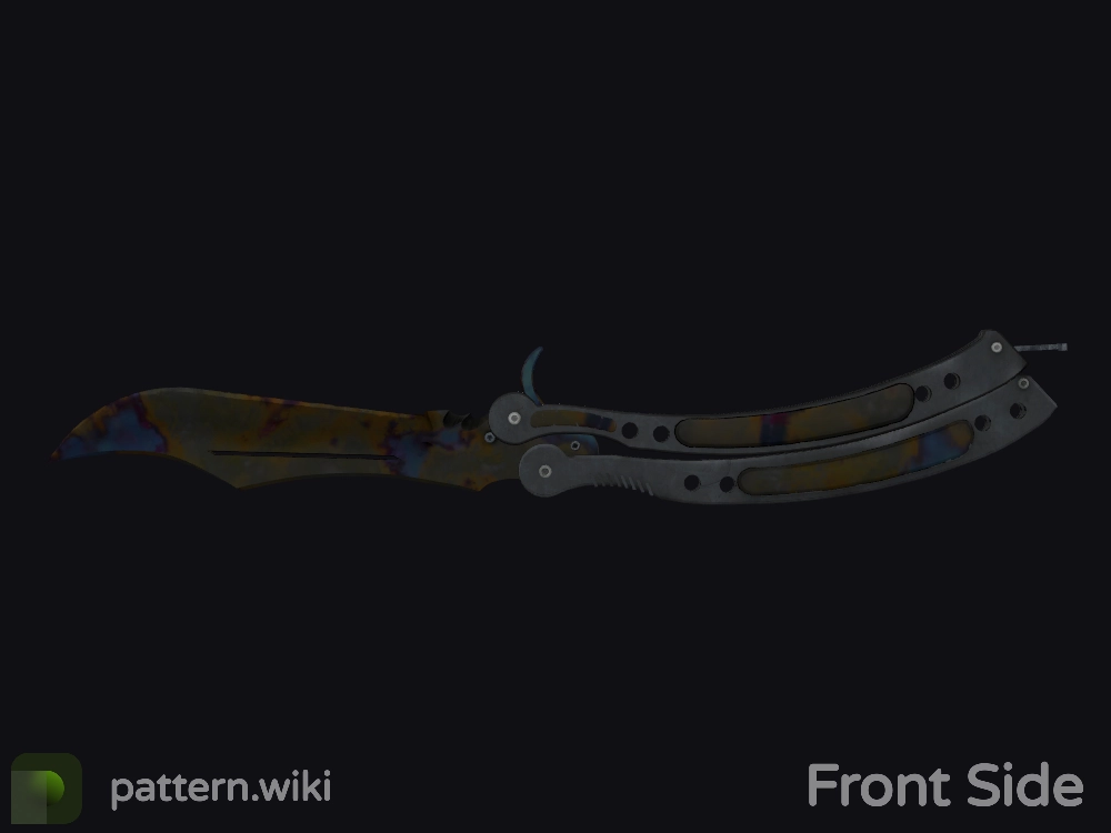 Butterfly Knife Case Hardened seed 316