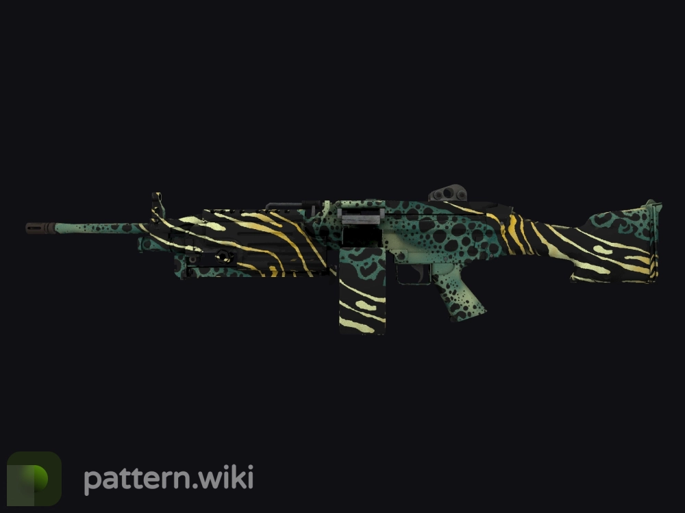 M249 Emerald Poison Dart seed 271