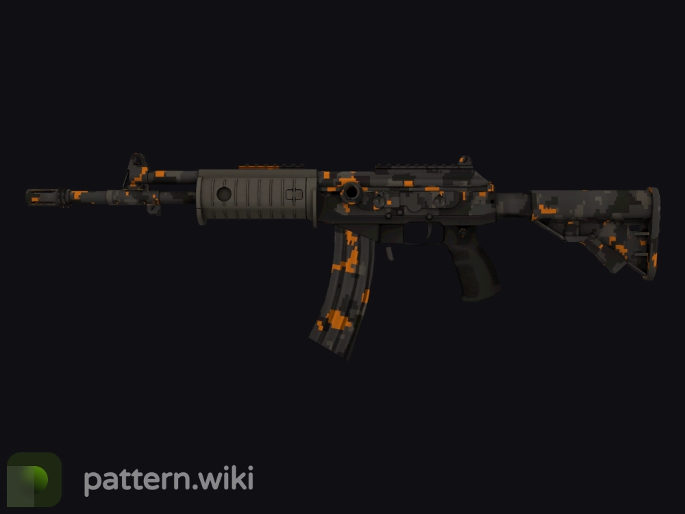 Galil AR Orange DDPAT seed 498