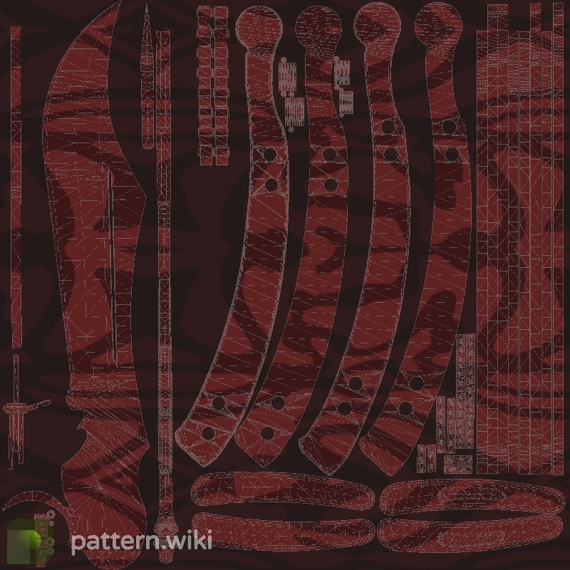 Butterfly Knife Slaughter seed 974 pattern template