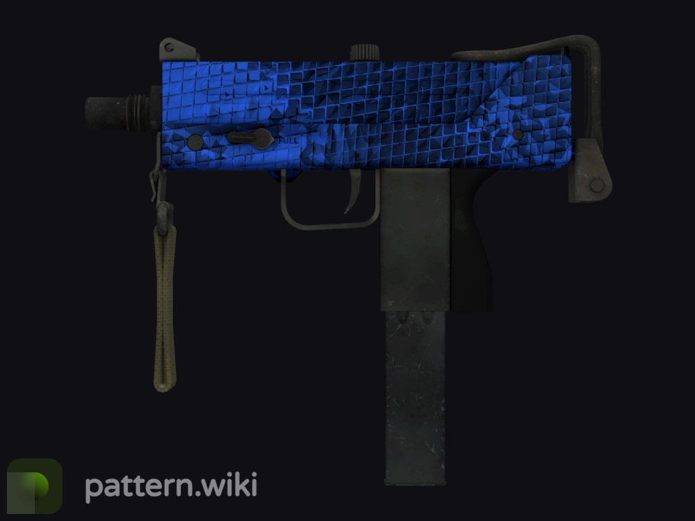 MAC-10 Lapis Gator seed 59