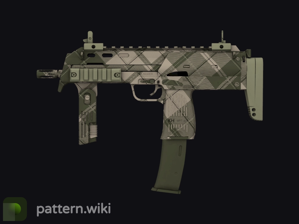 MP7 Olive Plaid seed 98