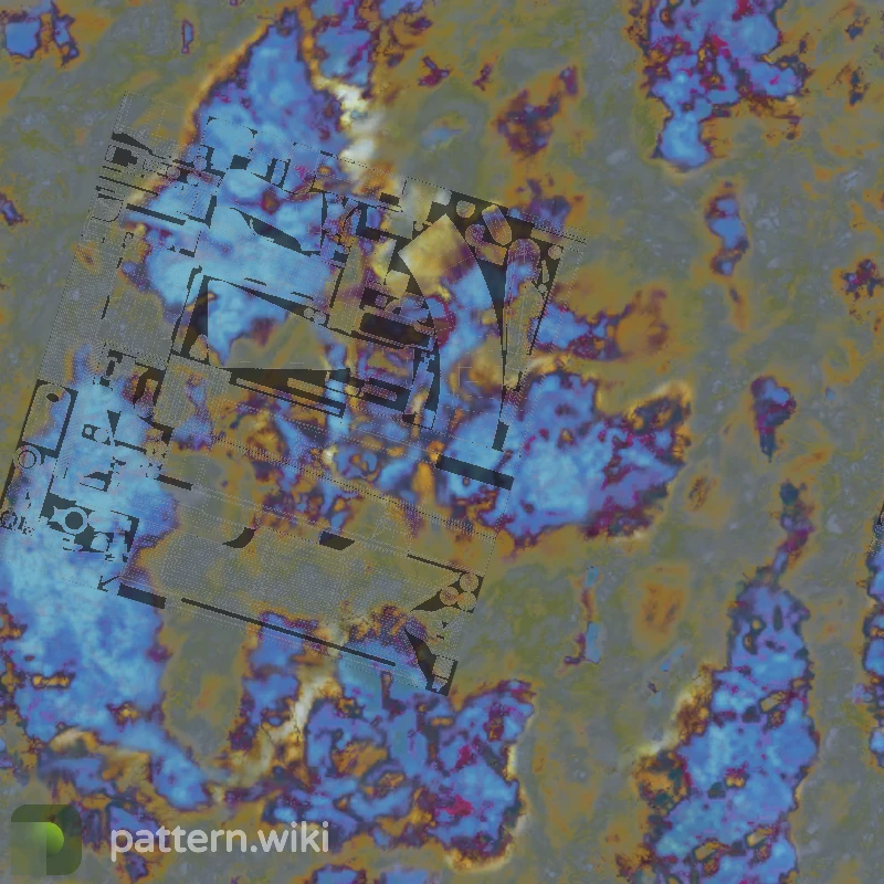 AK-47 Case Hardened seed 679 pattern template