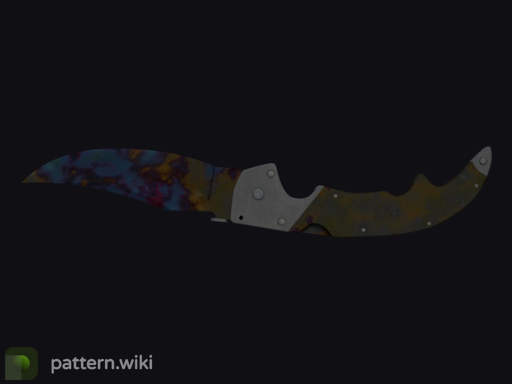 Falchion Knife Case Hardened seed 146