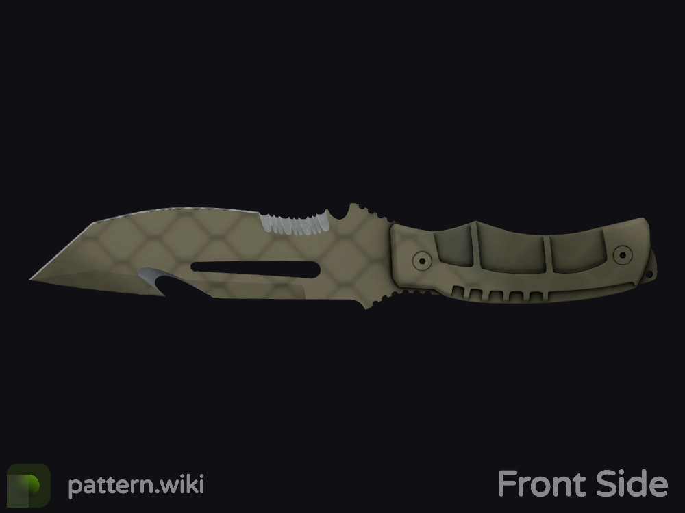 Survival Knife Safari Mesh seed 974