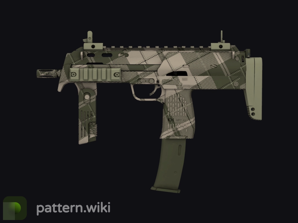 MP7 Olive Plaid seed 30