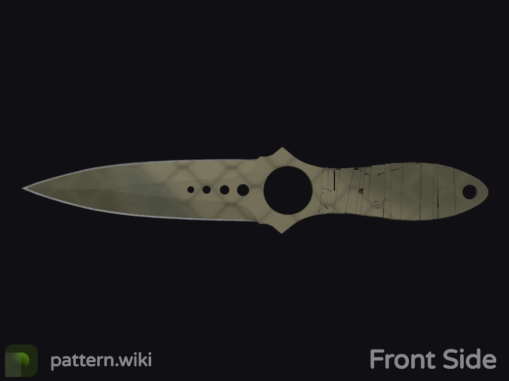 Skeleton Knife Safari Mesh seed 691