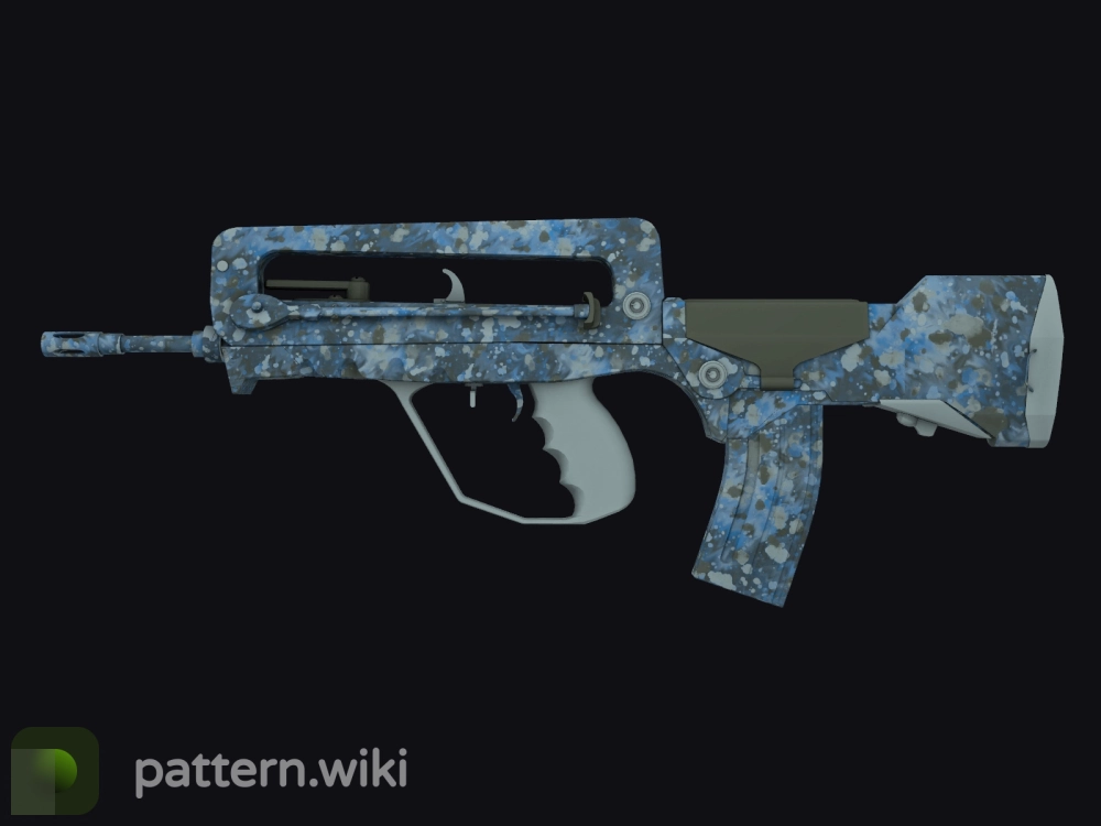 FAMAS Cyanospatter seed 884