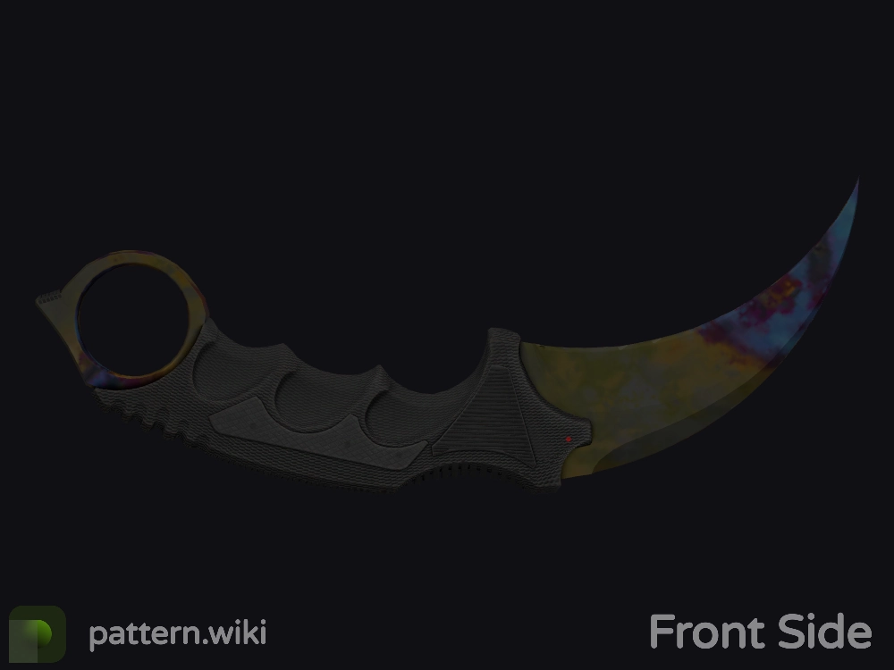 Karambit Case Hardened seed 864