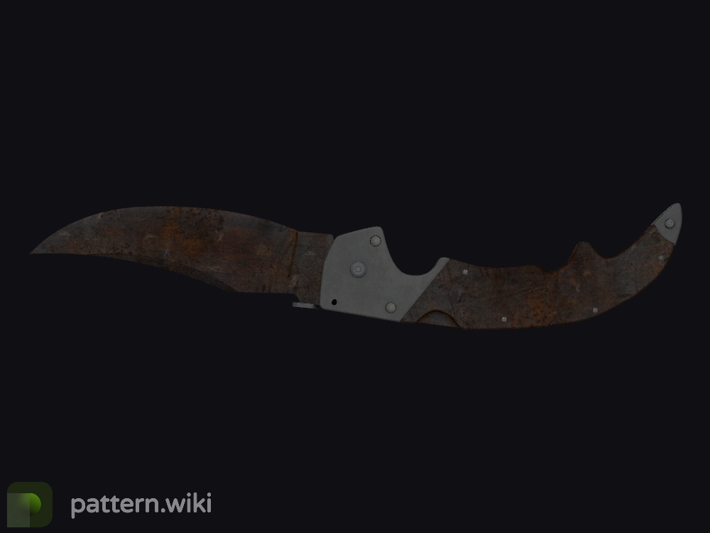 Falchion Knife Rust Coat seed 186