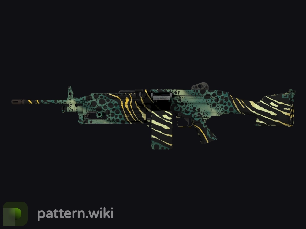 M249 Emerald Poison Dart seed 710