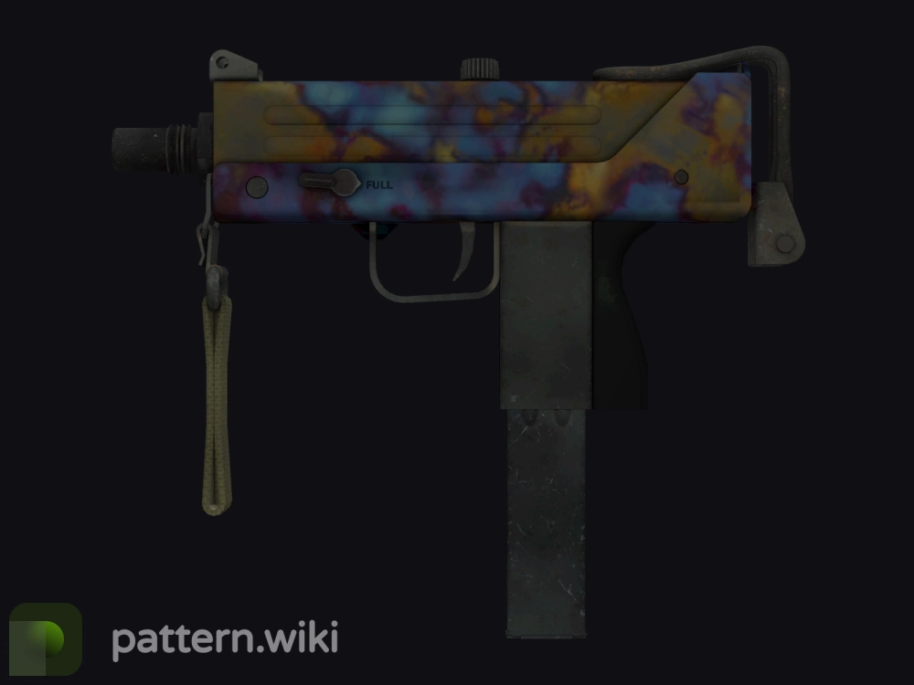 MAC-10 Case Hardened seed 245