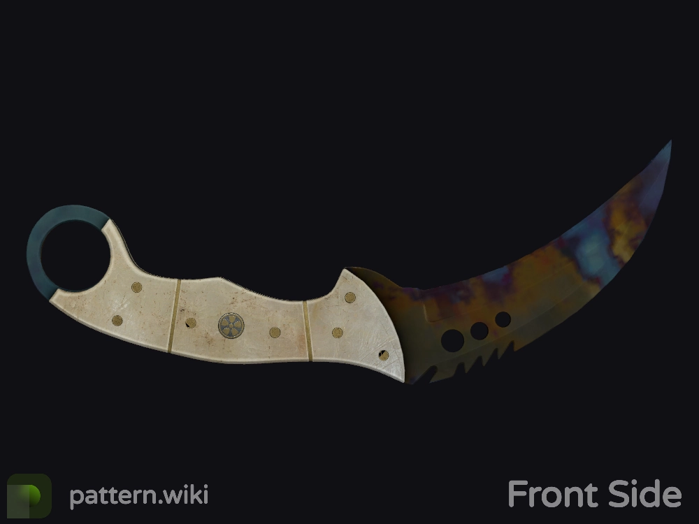 Talon Knife Case Hardened seed 715