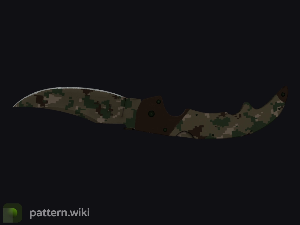 Falchion Knife Forest DDPAT seed 435