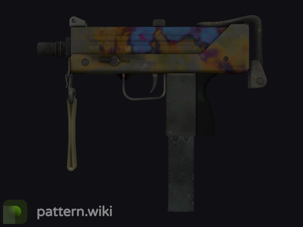 MAC-10 Case Hardened seed 649