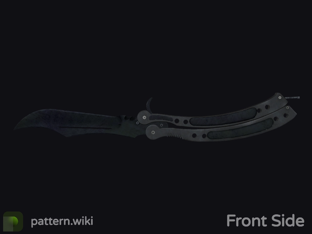 Butterfly Knife Blue Steel seed 480