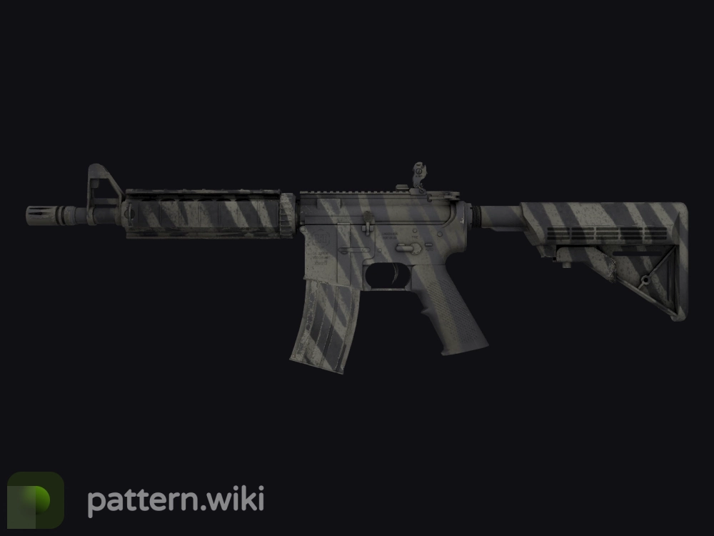 M4A4 Faded Zebra seed 925