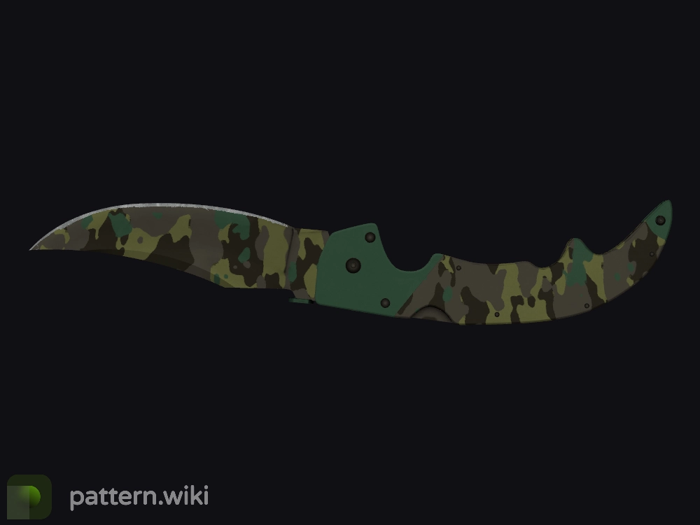 Falchion Knife Boreal Forest seed 865