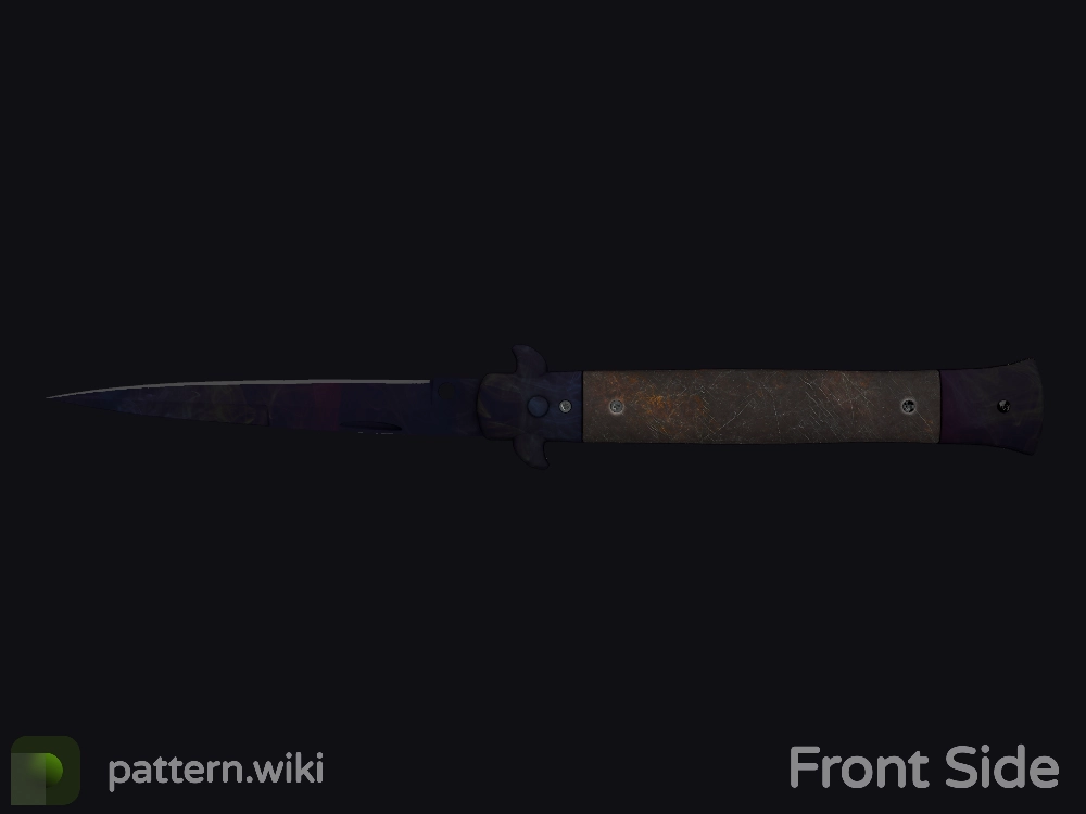 Stiletto Knife Doppler seed 645