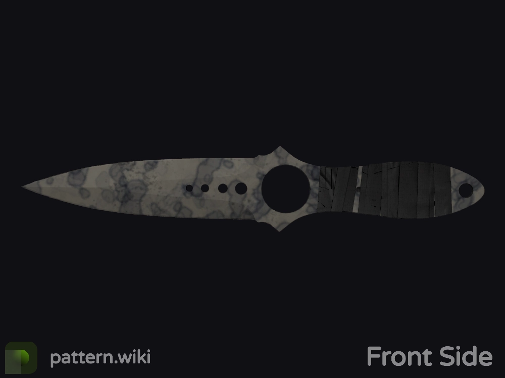 Skeleton Knife Stained seed 419