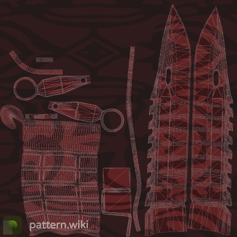 M9 Bayonet Slaughter seed 174 pattern template