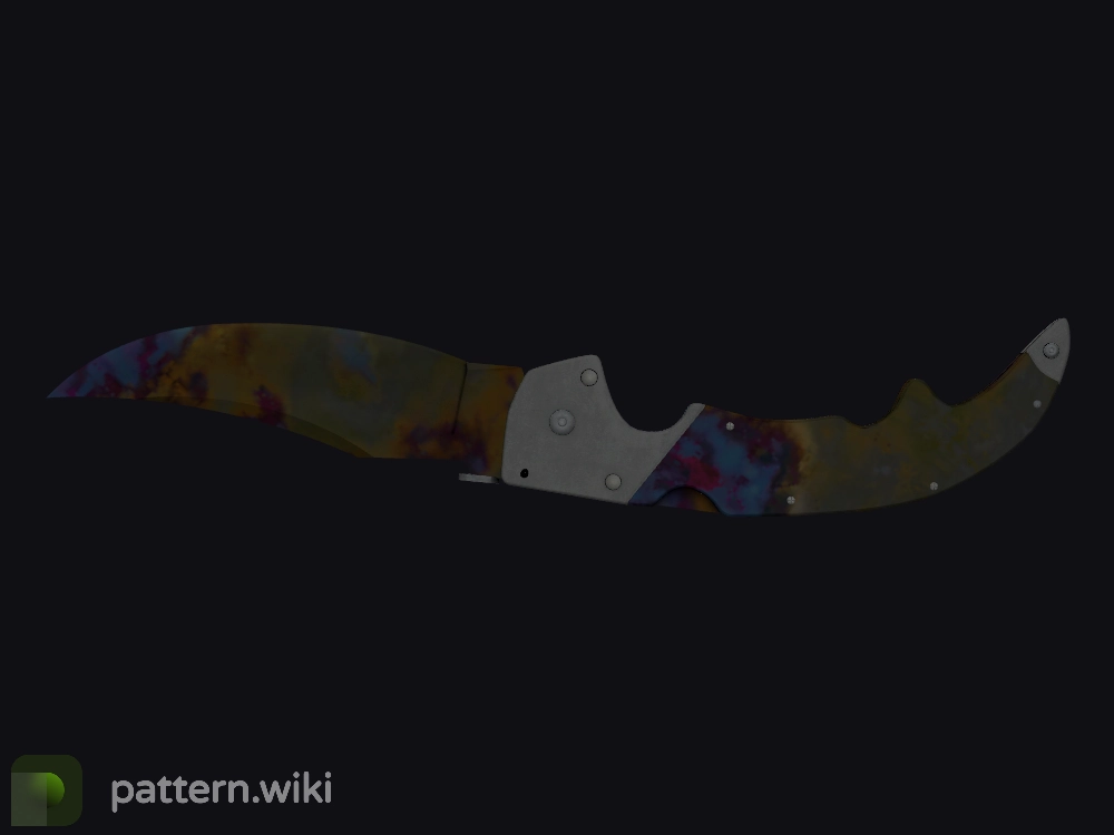 Falchion Knife Case Hardened seed 329