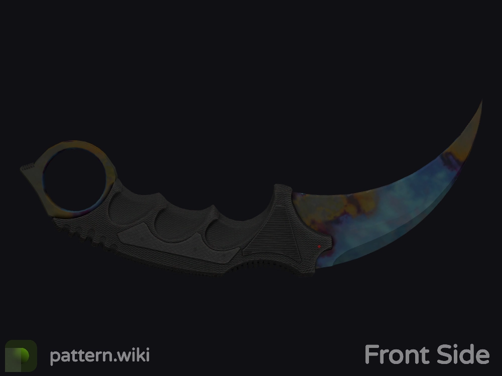 Karambit Case Hardened seed 916