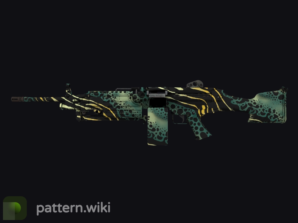 M249 Emerald Poison Dart seed 617