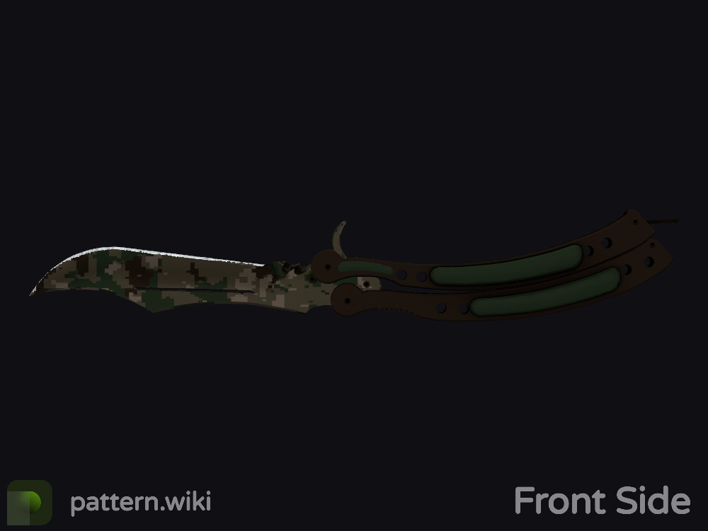 Butterfly Knife Forest DDPAT seed 440