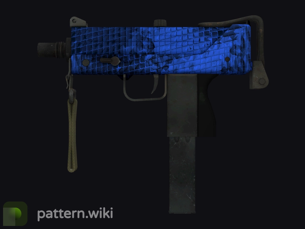 MAC-10 Lapis Gator seed 816