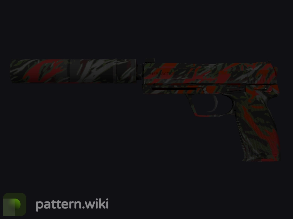 USP-S Blood Tiger seed 58