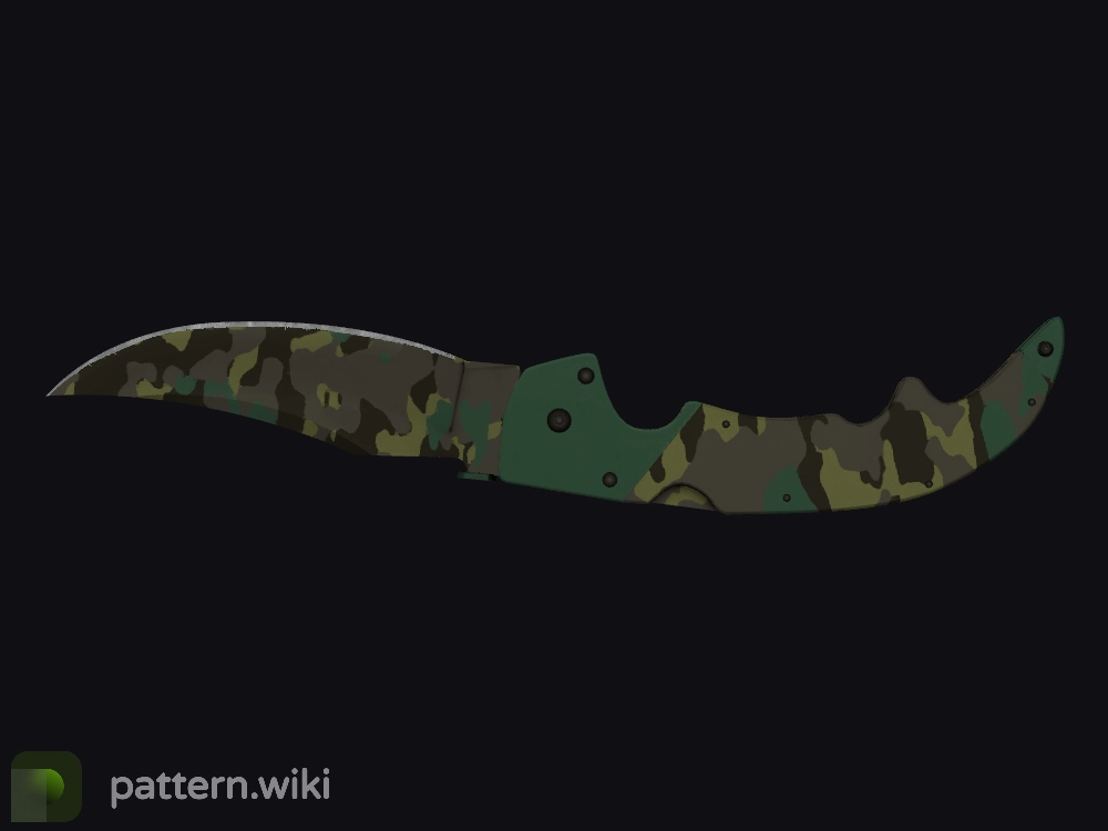 Falchion Knife Boreal Forest seed 713