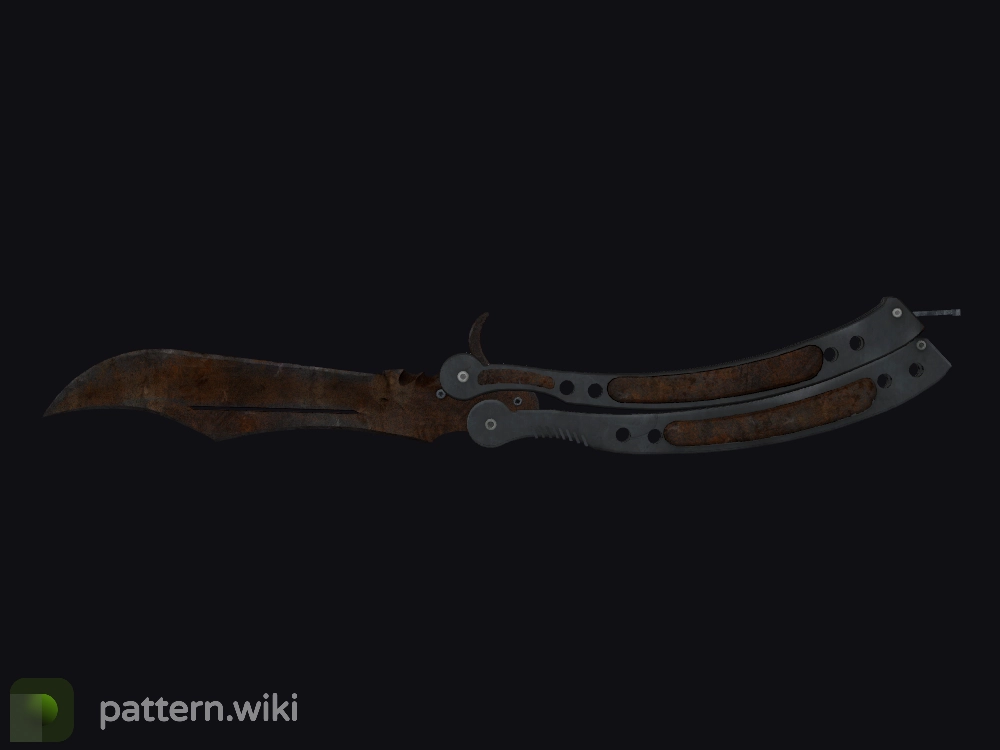 Butterfly Knife Rust Coat seed 528