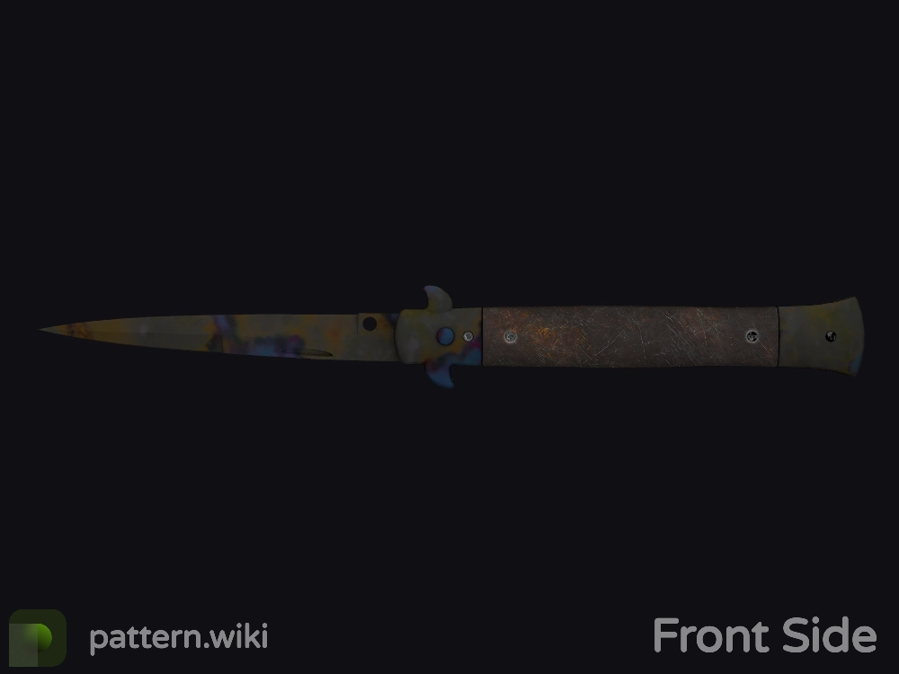 Stiletto Knife Case Hardened seed 970