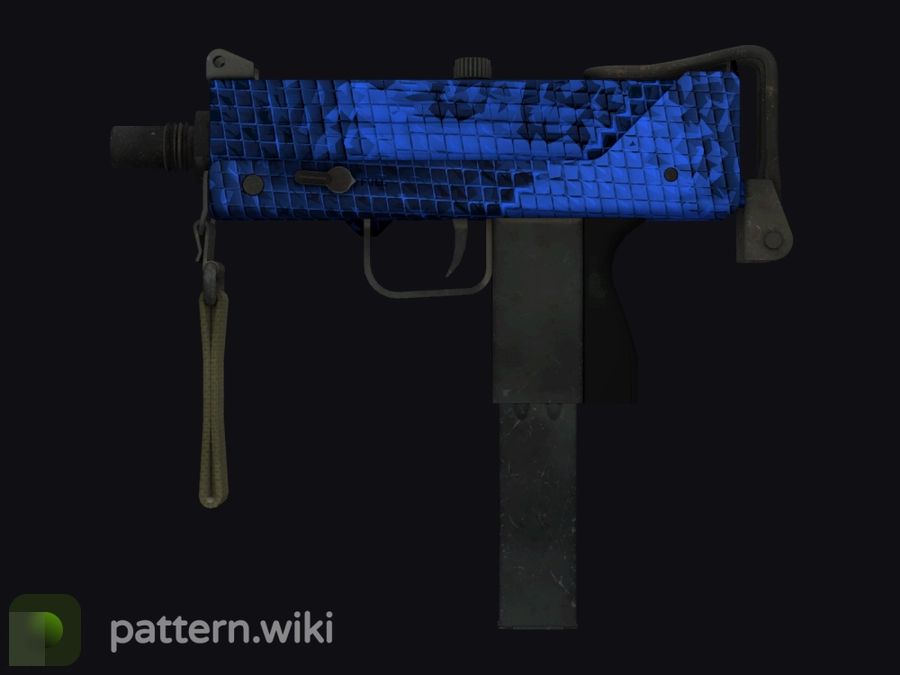 MAC-10 Lapis Gator seed 214