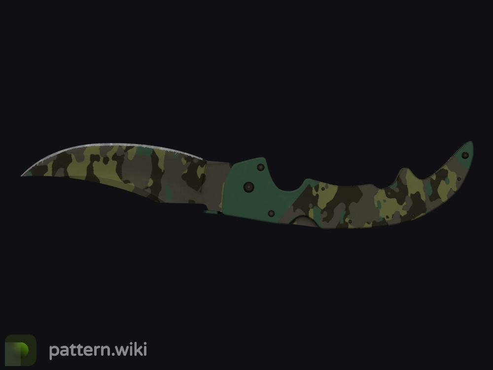 Falchion Knife Boreal Forest seed 445
