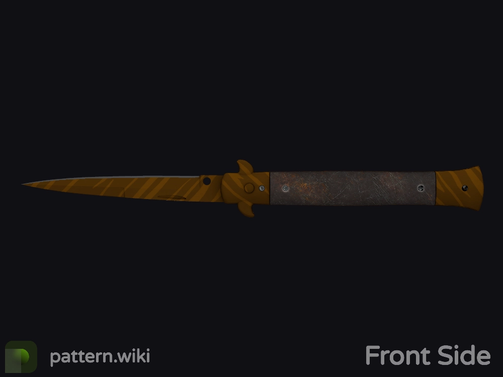 Stiletto Knife Tiger Tooth seed 138