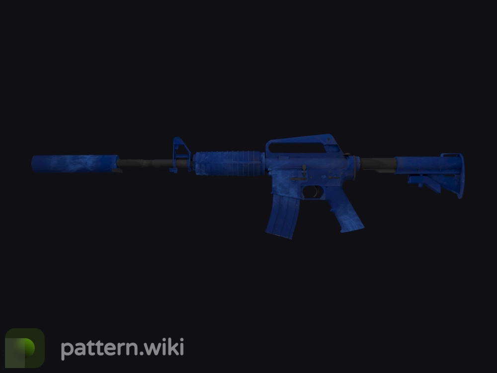 M4A1-S Blue Phosphor seed 185