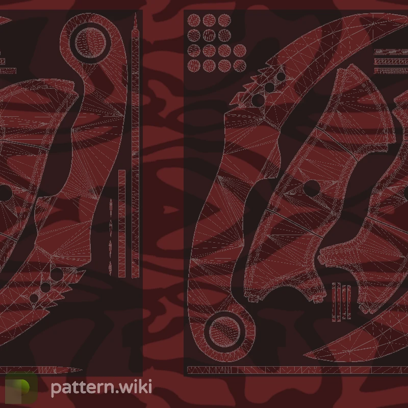 Talon Knife Slaughter seed 725 pattern template