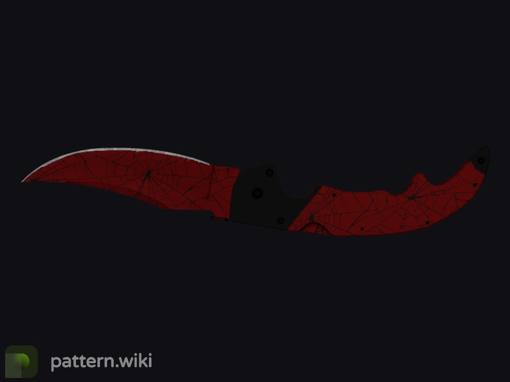 Falchion Knife Crimson Web seed 410