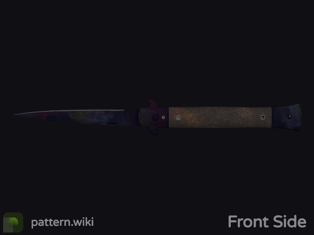 Stiletto Knife Doppler seed 616