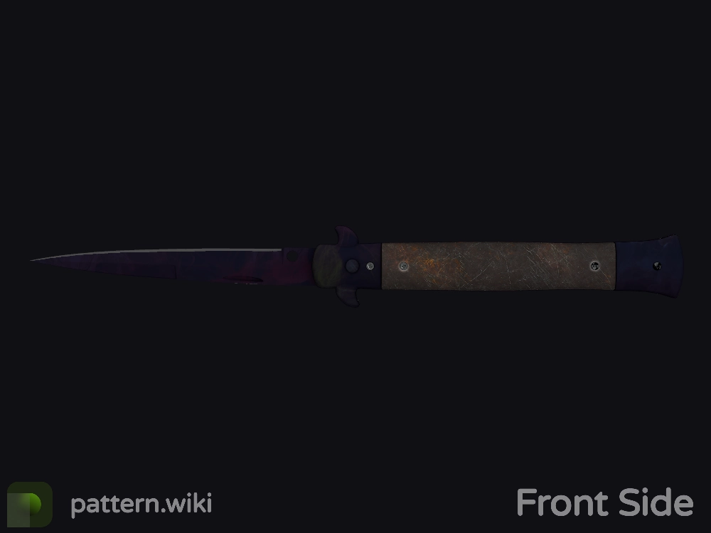 Stiletto Knife Doppler seed 987