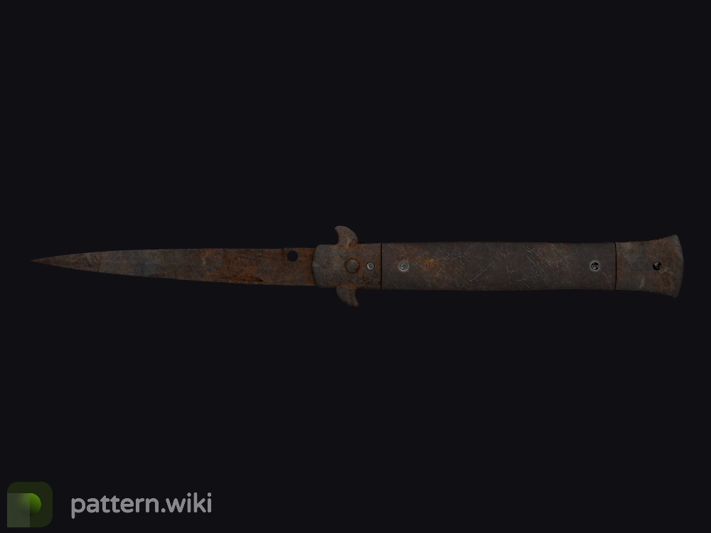 Stiletto Knife Rust Coat seed 667